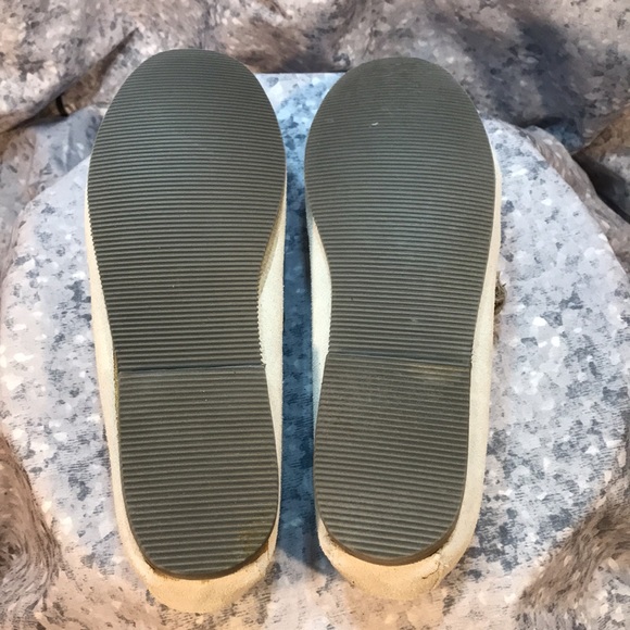 Haband Shoes Womens Haband Light Dove Grey Size 8 Slipper Moccasins